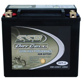 AGM Motorcycle Battery HVT-4