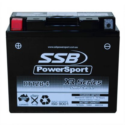 AGM Motorcycle Battery RT12B-4