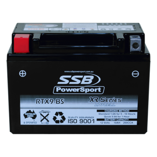 AGM Motorcycle Battery RTX9-BS