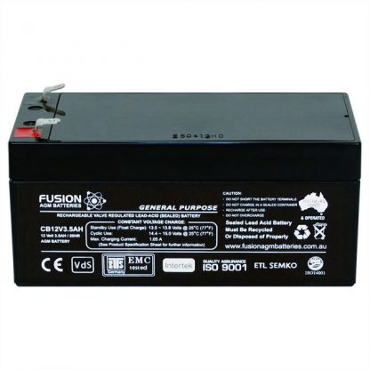 CB12V3.5AH Fusion AGM Battery