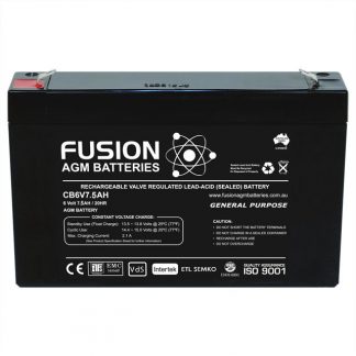 Fusion AGM Battery CB6V7.5AH