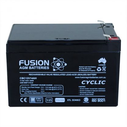 Fusion AGM Battery CBC12V14AH