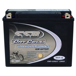 AGM Motorcycle Battery HVT-6