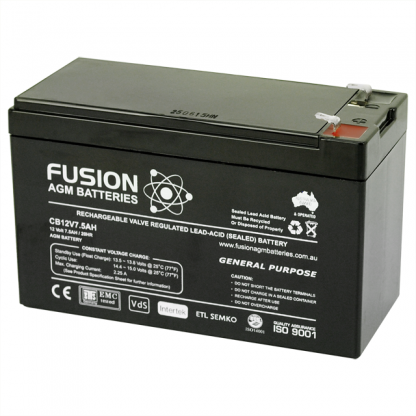 CB12V7.5AH Fusion AGM Battery
