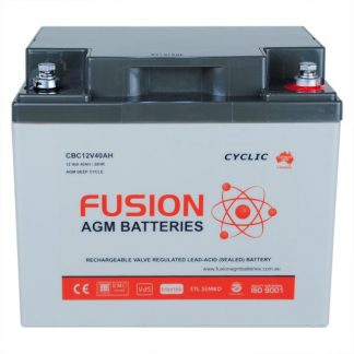 Fusion AGM Battery CBC12V40AH