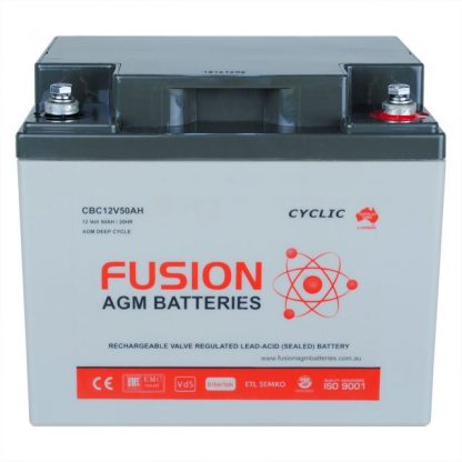 Fusion AGM Battery CBC12V50AH