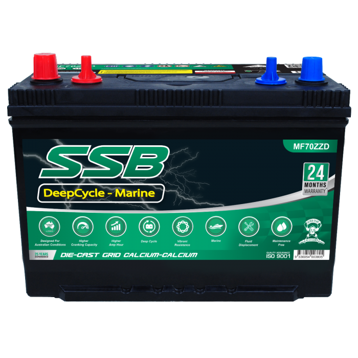 Deep Cycle Marine Battery MF70ZZD SW Batteries Sydney