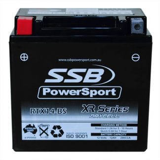 AGM Motorcycle Battery RTX14-BS