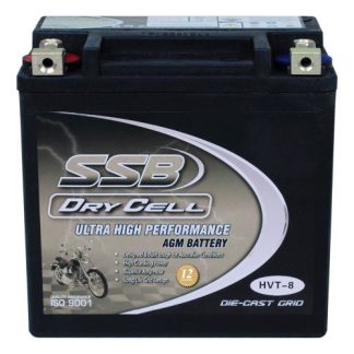 AGM Motorcycle Battery HVT-8