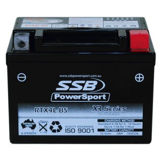AGM Motorcycle Battery RTX4L-BS